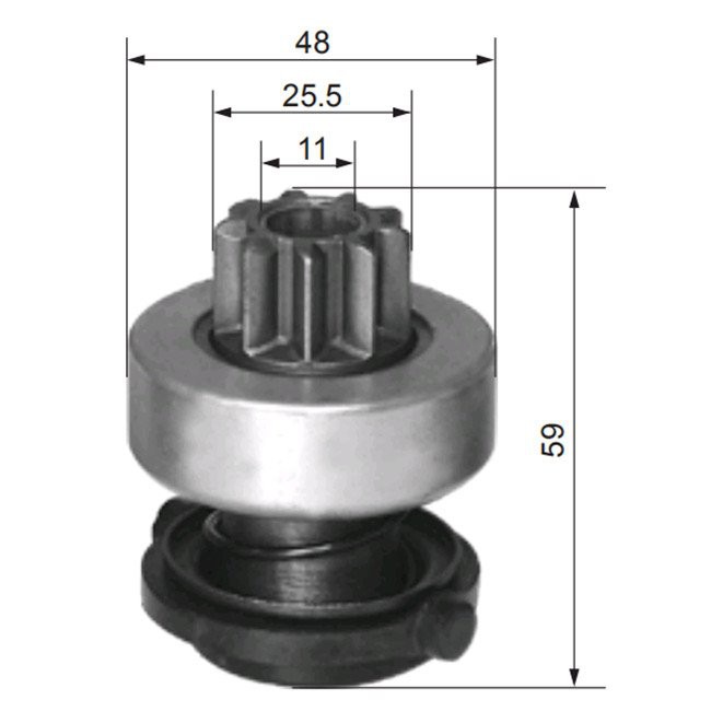 8n Starter Bendix