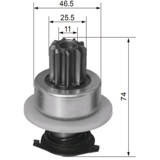 Bendix Countershaft